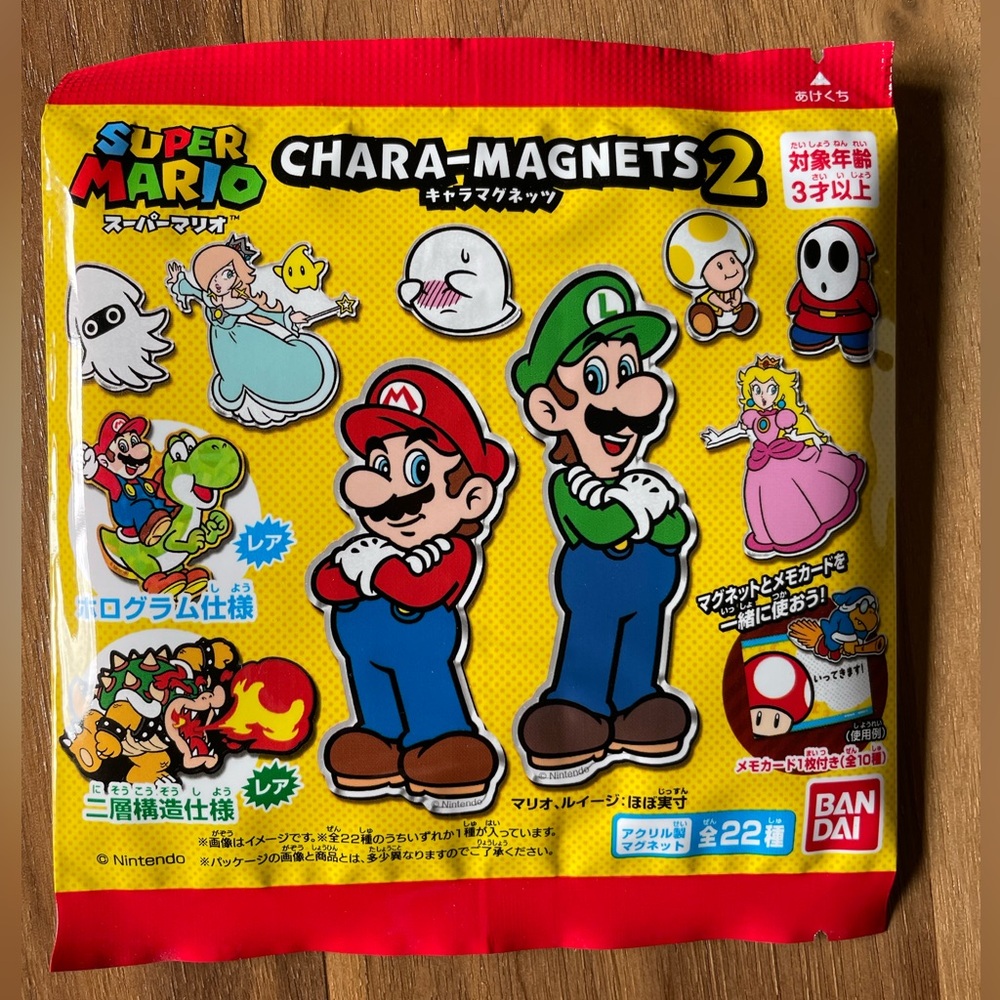 Nintendo Super Mario Chara-Magnets